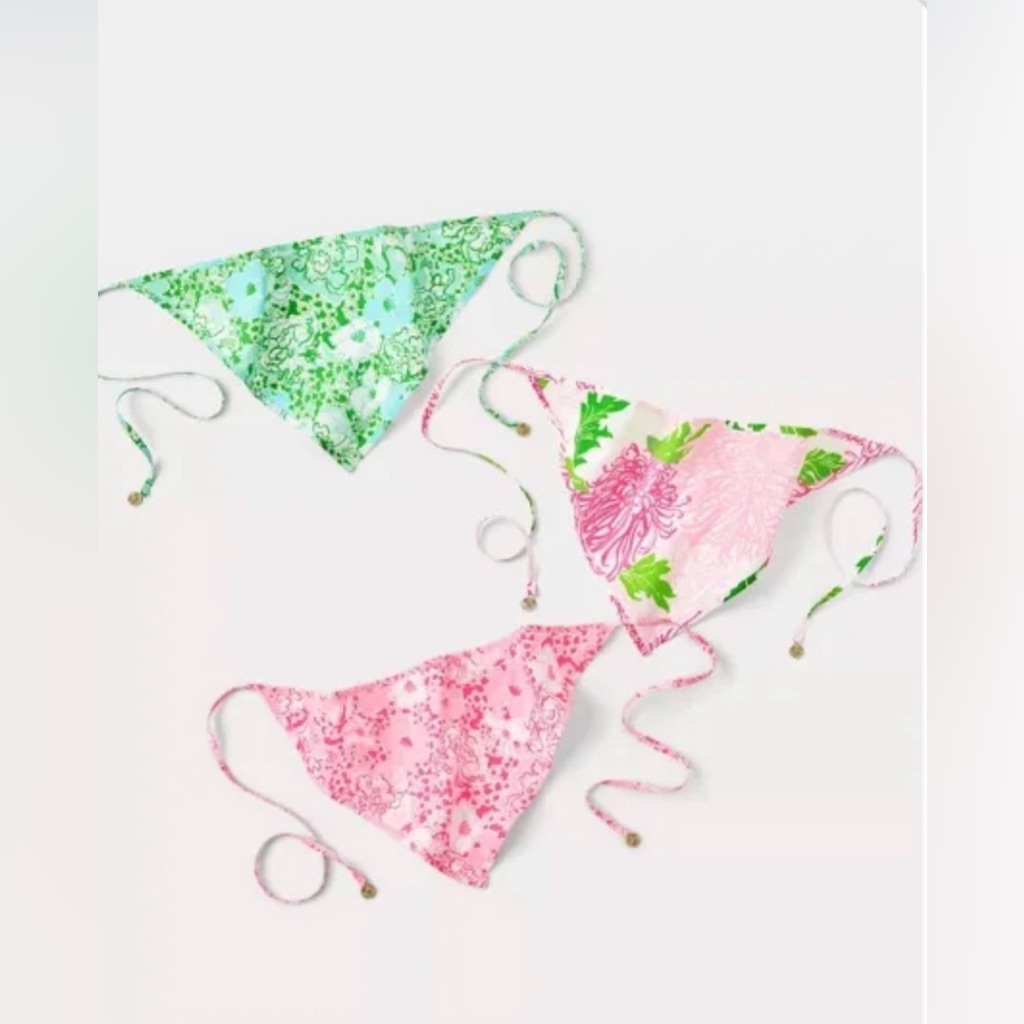 Lilly Pulitzer Head Scarf Set